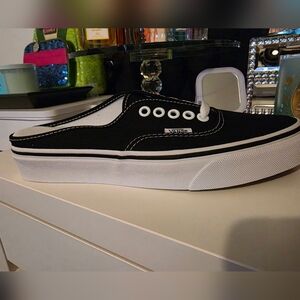 Vans Authentic Mule White 6.5 Men, 8 Women